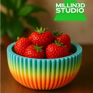 Ribbed For Your Pleasure Bowl Multi-Purpose Storage Easy
