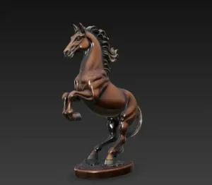 Horse statue