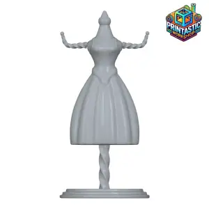 JEWELRY STAND – FEMALE MANNEQUIN JEWELRY HOLDER, 3D PRINTABL