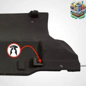 OPEL TIGRA TWINTOP TRUNK PARTITION LATCH CLIP - REPAIR PART