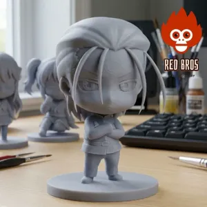 Hajime Saito Chibi - Versión 1.0 (Edición IA)
