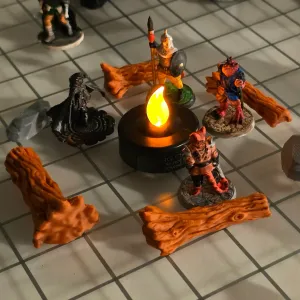 RPG Assorted Log Miniatures
