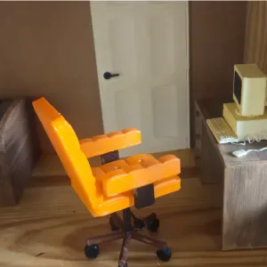 Old style 80's office chair