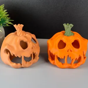 Horror Pumpkin Hollowed Out