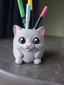 Cute Cat Pen Holder