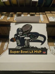 NFL - Seattle SeaHawks Kenneth walker III MVP display