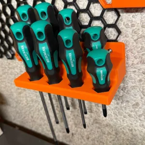 HSW Supporto Cacciaviti WIESEMANN kit 6 pezzi