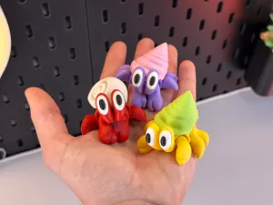 Articulated Cute Hermit Crab