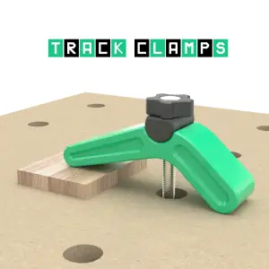 Track clamps