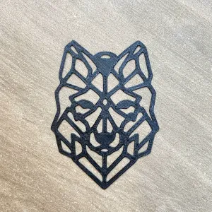 Wall art Lobo Geometrico