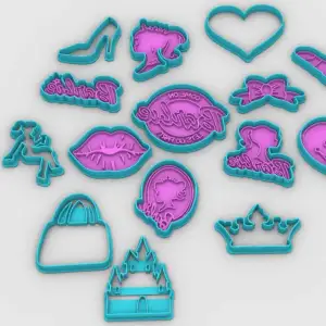 Cookie Cutter, Barbie ,Polymer Clay Cutters