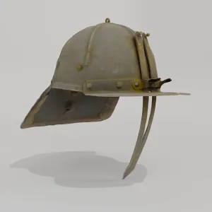 Pot Helmet 3D Printable STL for Cosplay & Historical Prop