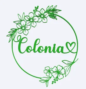 Colonia aro decorativo