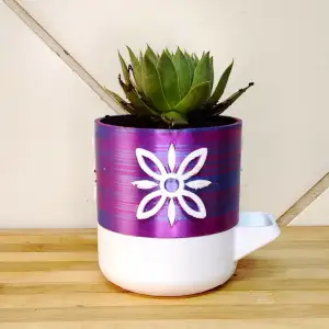 Petal Pour Self-Watering Planter