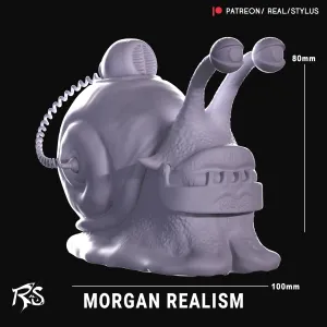DEN DEN MUSHI MORGAN - 3D PRINT - ONE PIECE LIVE ACTION