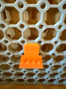 LEGO minifugure stand for Multiboard 4 studs