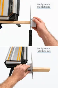 90 degrees magnetic saw guide