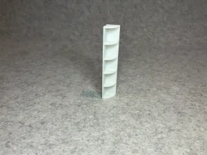 Dollhouse corner shelf miniature house