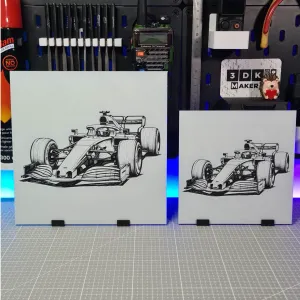 Formula 1 – Hueforge – 3 Colors