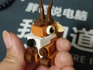 积木，动物系列，羚羊