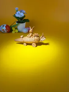 Easter bunny carrotmobile
