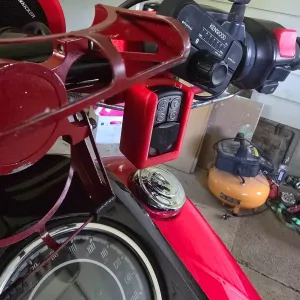 keychain garage door opener mount