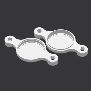 Bike airtag mount