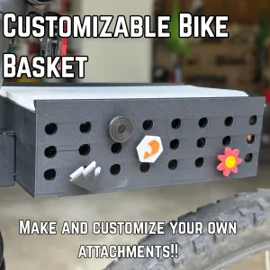 Customizable Bike Basket