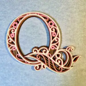 Decorated letters Q-R-S-T - 5/7