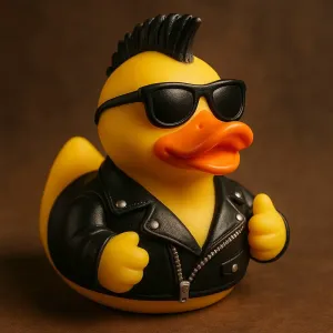 Rockstar rubber duck