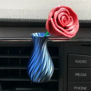 Mini Car Vase SET with Rose / Diff. Vases pots