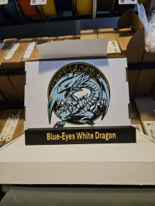 Yu-Gi-Oh - Blue-Eyes White Dragon display