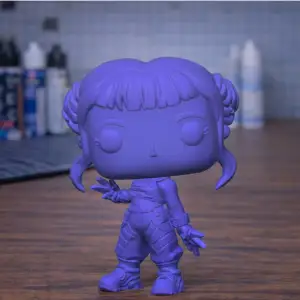 Kpop Demon Hunter Zoey Chibi Figure