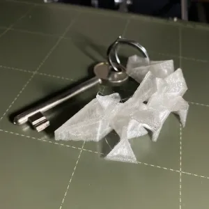 Dragon Skelleton Keychain