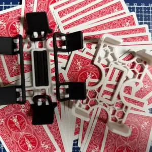 clamp card holder