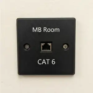 CAT6 Wall Mount Ethernet Plug