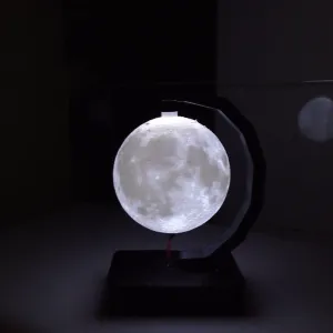 Levitating moon lamp