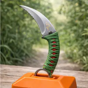 Karambit Knife Display / Holder – Vertical Showcase Stand