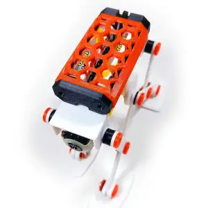x2 AA Battery Holders (v2) - With switch and Power Hub