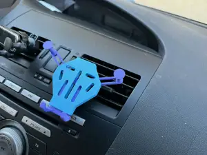 Car mobile phone holder - gravity