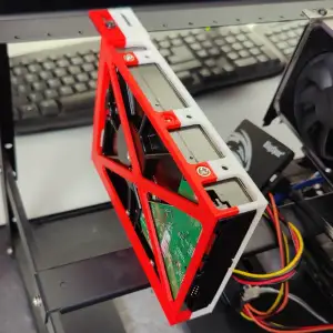 3.5" HDD Mount / Bracket for Open GPU & Mining Frames