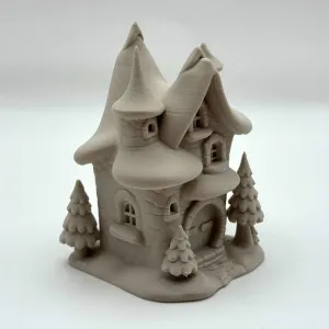 Snowcastle Fairy House