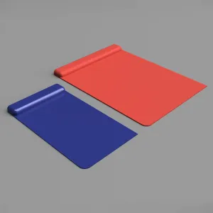 Set of plastic Japanese spatulas