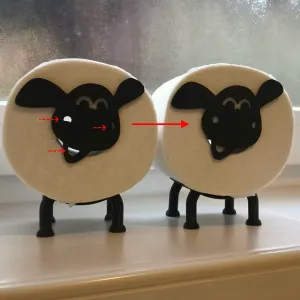 Ultimate Sheep Toilet Paper Holder: Timmy Colorchange for K1