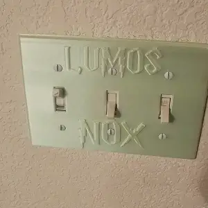 Harry Potter 3 gang light switch cover