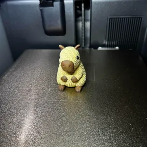 Capibara de punto