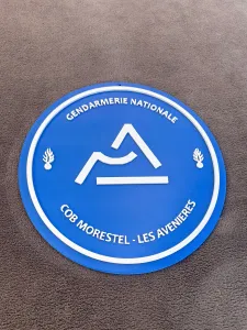 Emblem of the COB MORESTEL Gendarmerie unit