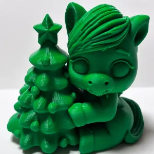 Christmas pony decoration