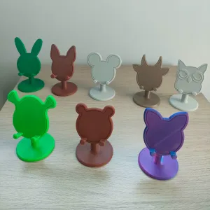 Animal-Shaped Phone Stands
