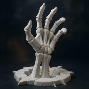 Halloween Underground Skeleton Hand